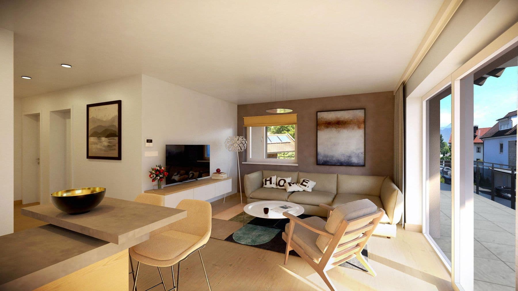 Prodej bytu 3+1 91 m², Holzstraße 4, Raubling, Bavorsko Prodej bytu 3+1 91 m², Holzstraße 4, Raubling, Bavorsko