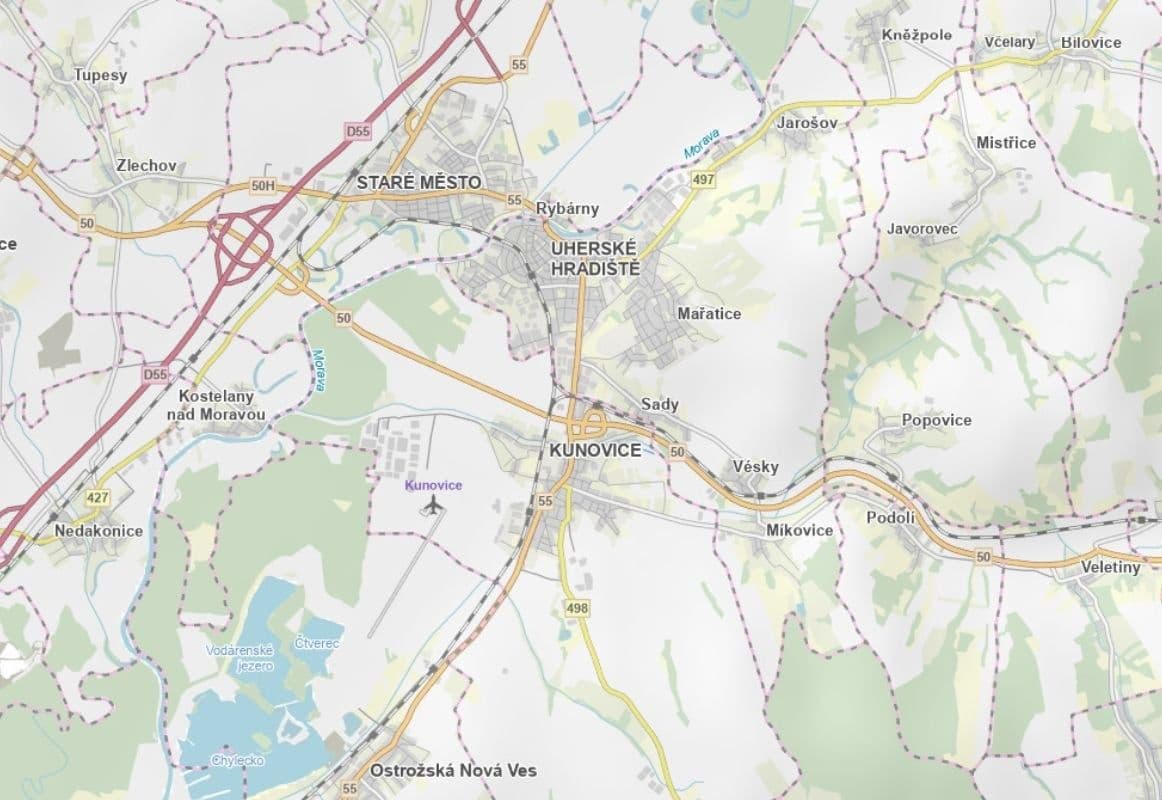 Prodej pozemku 479 m², Kunovice, Zlínský kraj Prodej pozemku 479 m², Kunovice, Zlínský kraj