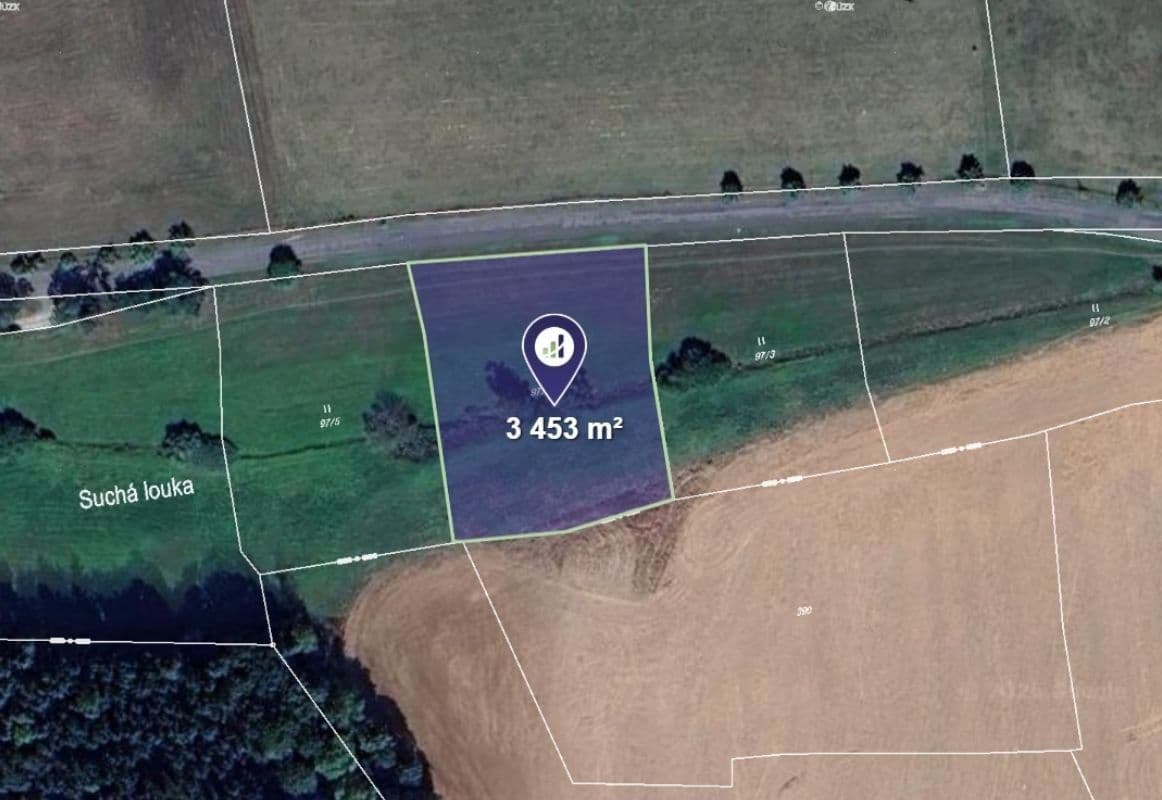 Prodej pozemku 3.453 m², Svárov, Středočeský kraj Prodej pozemku 3.453 m², Svárov, Středočeský kraj