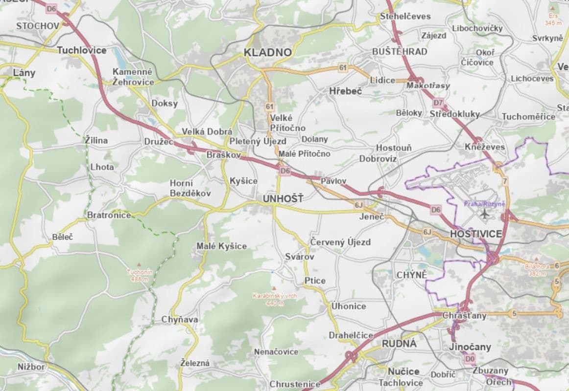 Prodej pozemku 3.453 m², Svárov, Středočeský kraj Prodej pozemku 3.453 m², Svárov, Středočeský kraj