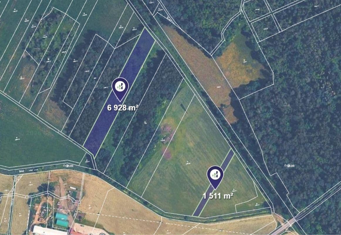 Prodej pozemku 58.319 m², Borkovice, Jihočeský kraj Prodej pozemku 58.319 m², Borkovice, Jihočeský kraj