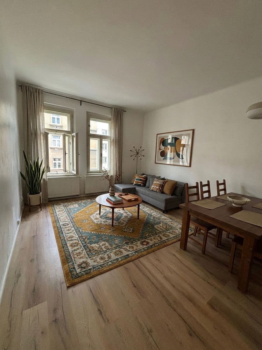 Pronájem bytu 2+kk 50 m², Hartigova, Praha, Praha Pronájem bytu 2+kk 50 m², Hartigova, Praha, Praha