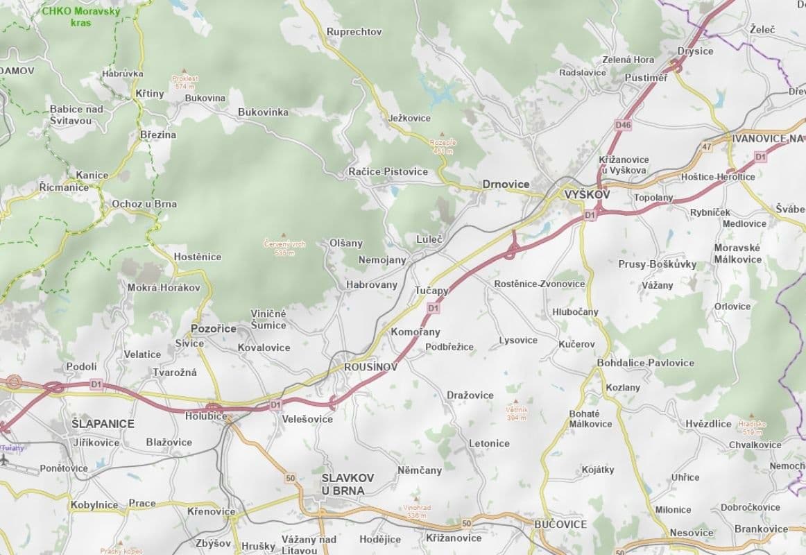 Prodej pozemku 1.299 m², Habrovany, Jihomoravský kraj Prodej pozemku 1.299 m², Habrovany, Jihomoravský kraj