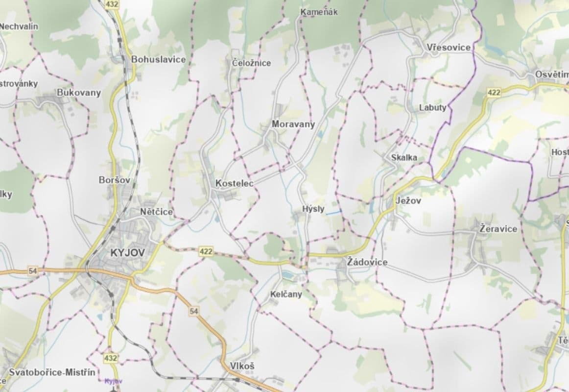 Prodej pozemku 3.579 m², Hýsly, Jihomoravský kraj Prodej pozemku 3.579 m², Hýsly, Jihomoravský kraj