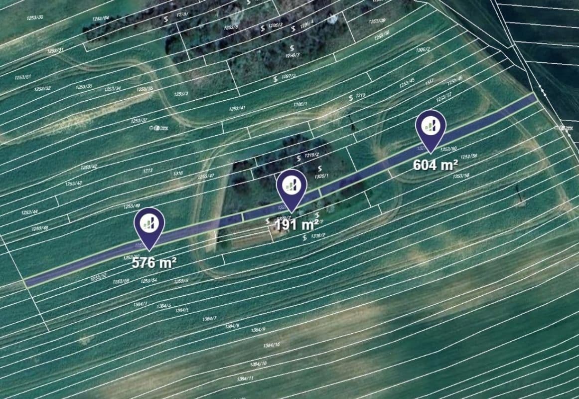 Prodej pozemku 1.371 m², Hýsly, Jihomoravský kraj Prodej pozemku 1.371 m², Hýsly, Jihomoravský kraj