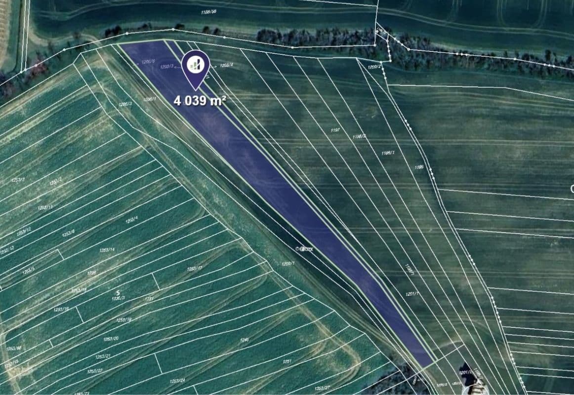 Prodej pozemku 4.039 m², Hýsly, Jihomoravský kraj Prodej pozemku 4.039 m², Hýsly, Jihomoravský kraj