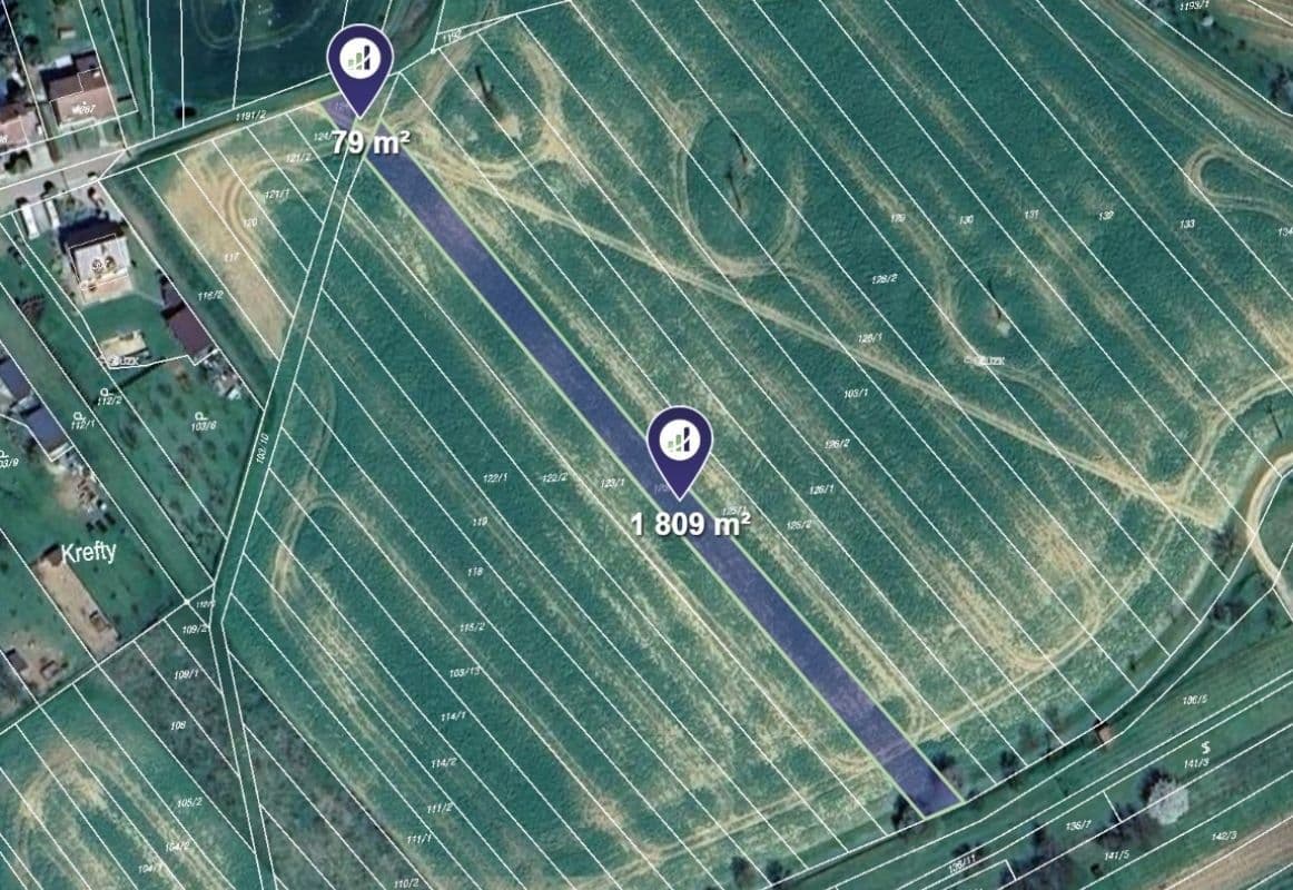 Prodej pozemku 1.888 m², Hýsly, Jihomoravský kraj Prodej pozemku 1.888 m², Hýsly, Jihomoravský kraj