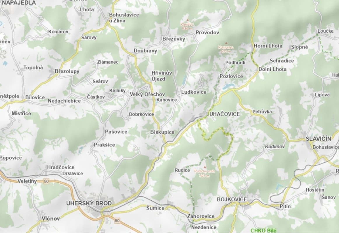 Prodej pozemku 1.128 m², Kaňovice, Zlínský kraj Prodej pozemku 1.128 m², Kaňovice, Zlínský kraj