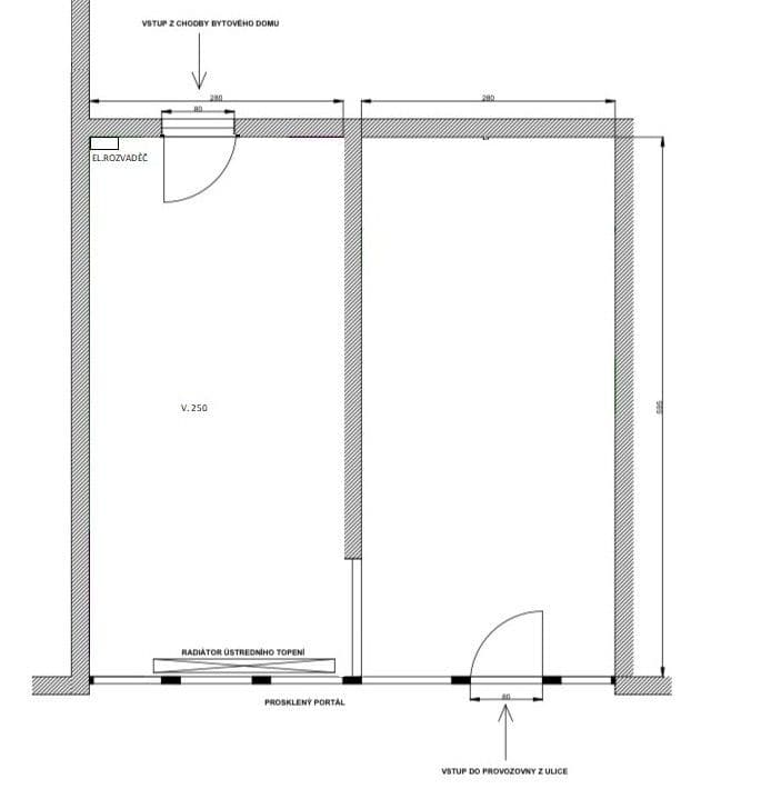 Pronájem nebytového prostoru 33 m², Konstantinova, Praha, Praha Pronájem nebytového prostoru 33 m², Konstantinova, Praha, Praha