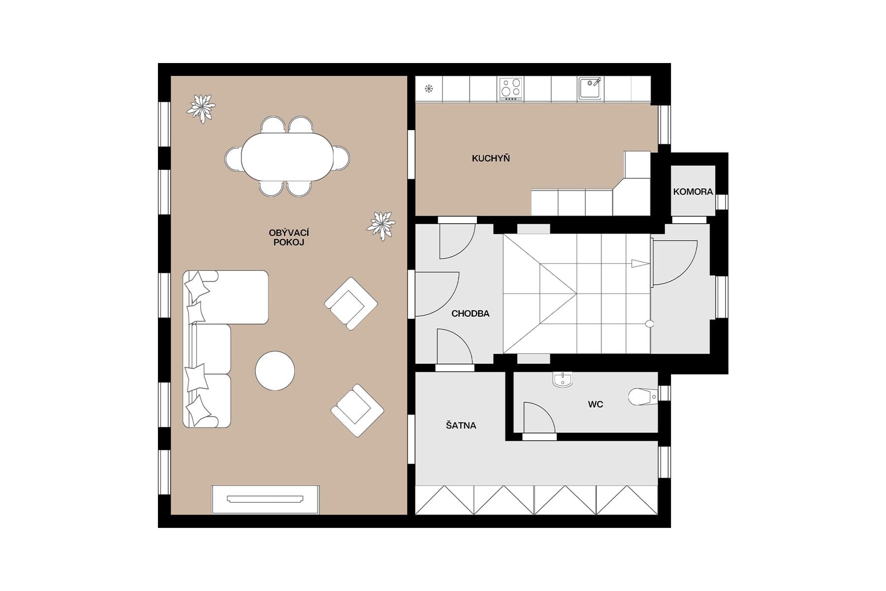 Prodej domu 378 m², pozemek 385 m², Poděbradova, Chomutov, Ústecký kraj Prodej domu 378 m², pozemek 385 m², Poděbradova, Chomutov, Ústecký kraj