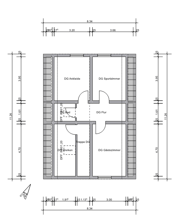 Pronájem domu 140 m², pozemek 327 m², Dortmund, Severní Porýní-Vestfálsko Pronájem domu 140 m², pozemek 327 m², Dortmund, Severní Porýní-Vestfálsko