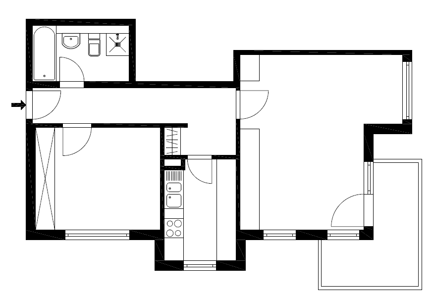 Pronájem bytu 2+1 61 m², Schillerstraße 10, Pfullingen, Bádensko-Württembersko Pronájem bytu 2+1 61 m², Schillerstraße 10, Pfullingen, Bádensko-Württembersko