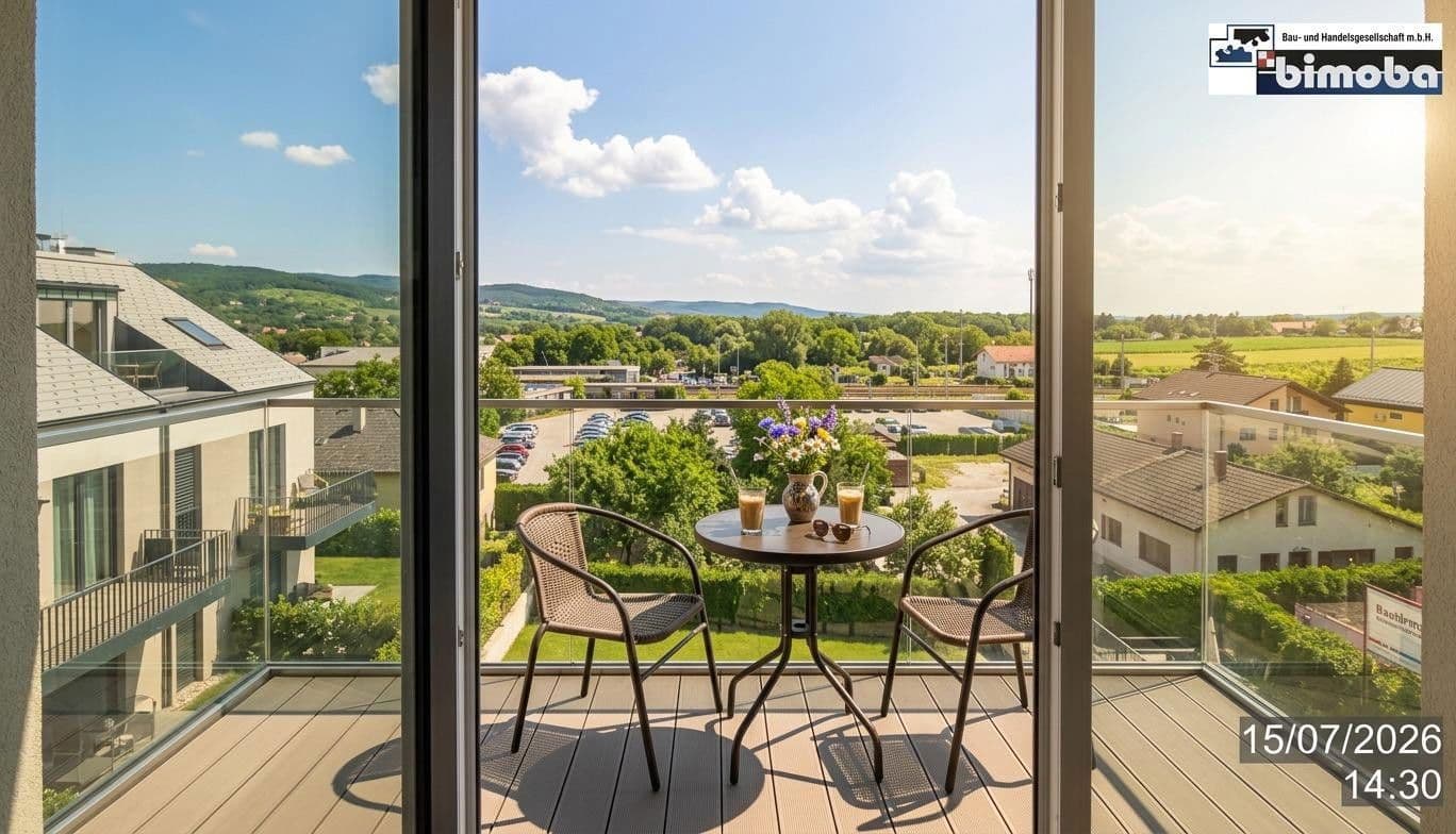 Pronájem bytu 2+1 46 m², Bahnstrasse 36, Bad Vöslau, Dolní Rakousko Pronájem bytu 2+1 46 m², Bahnstrasse 36, Bad Vöslau, Dolní Rakousko