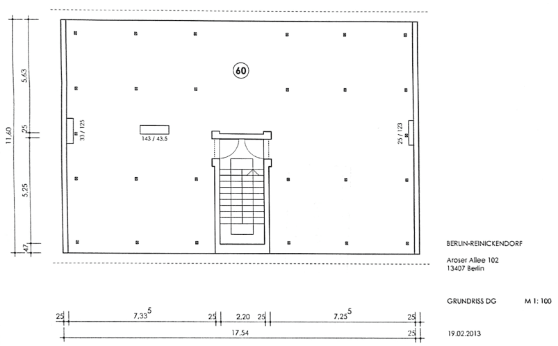 Prodej domu 606 m², pozemek 565 m², Aroser Allee 102, Berlin, Berlín Prodej domu 606 m², pozemek 565 m², Aroser Allee 102, Berlin, Berlín