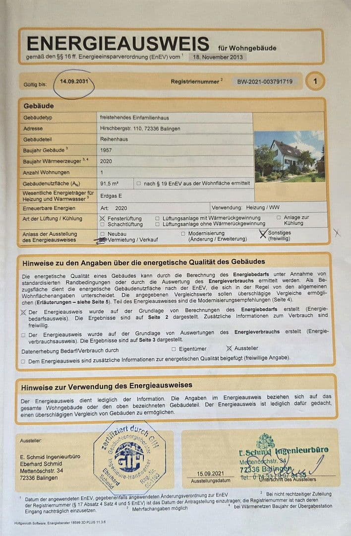 Prodej domu 90 m², pozemek 241 m², Hirschbergstrasse 110, Balingen, Bádensko-Württembersko Prodej domu 90 m², pozemek 241 m², Hirschbergstrasse 110, Balingen, Bádensko-Württembersko