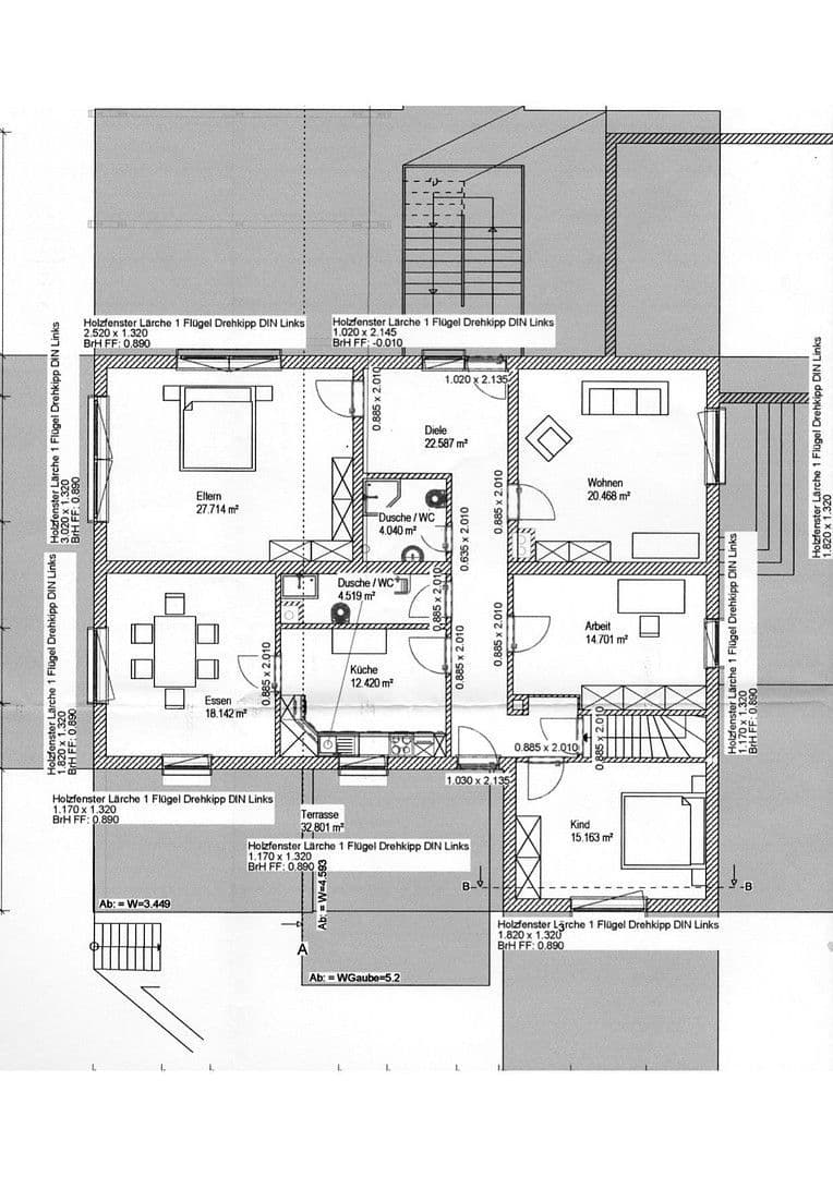 Pronájem bytu 5+1 140 m², Uttenreuth, Bavorsko Pronájem bytu 5+1 140 m², Uttenreuth, Bavorsko