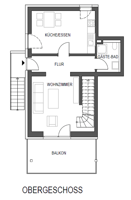 Prodej bytu 2+1 82 m², Marieluise-Fleißer-Straße 7, Kösching, Bavorsko Prodej bytu 2+1 82 m², Marieluise-Fleißer-Straße 7, Kösching, Bavorsko