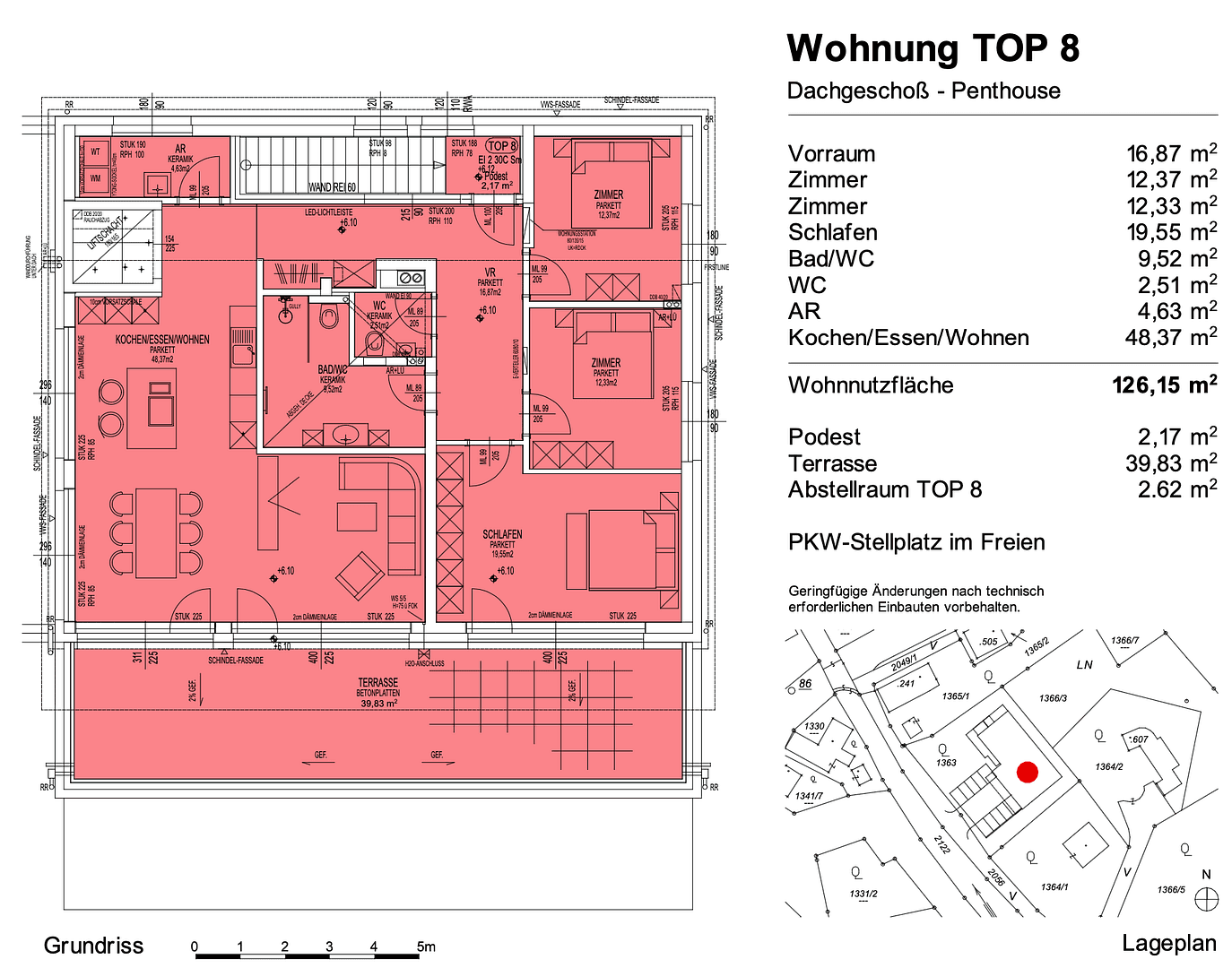 Prodej bytu 4+1 127 m², Haberlweg 6, Hinterstoder, Horní Rakousko Prodej bytu 4+1 127 m², Haberlweg 6, Hinterstoder, Horní Rakousko