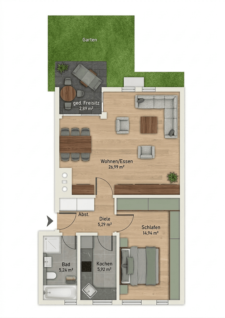 Prodej bytu 2+1 61 m², Fürstenfeldbruck, Bavorsko Prodej bytu 2+1 61 m², Fürstenfeldbruck, Bavorsko