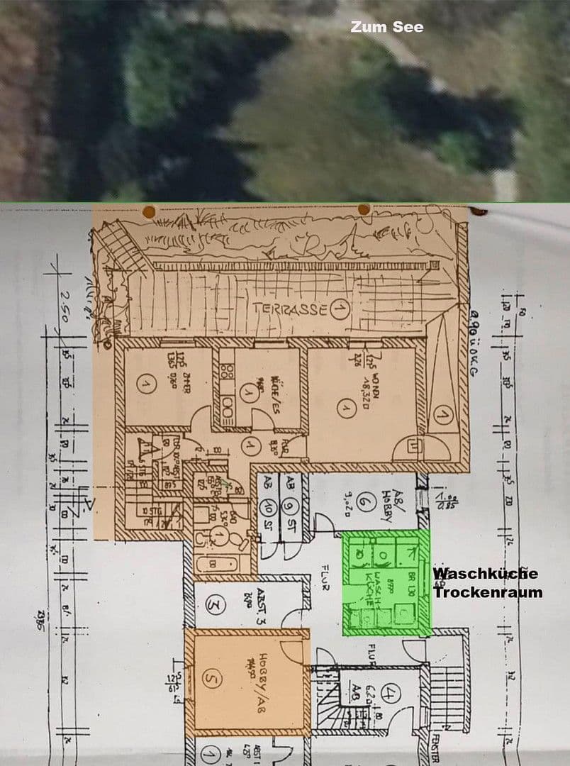 Pronájem bytu 2+1 64 m², Straße am See 17, Wandlitz, Braniborsko Pronájem bytu 2+1 64 m², Straße am See 17, Wandlitz, Braniborsko