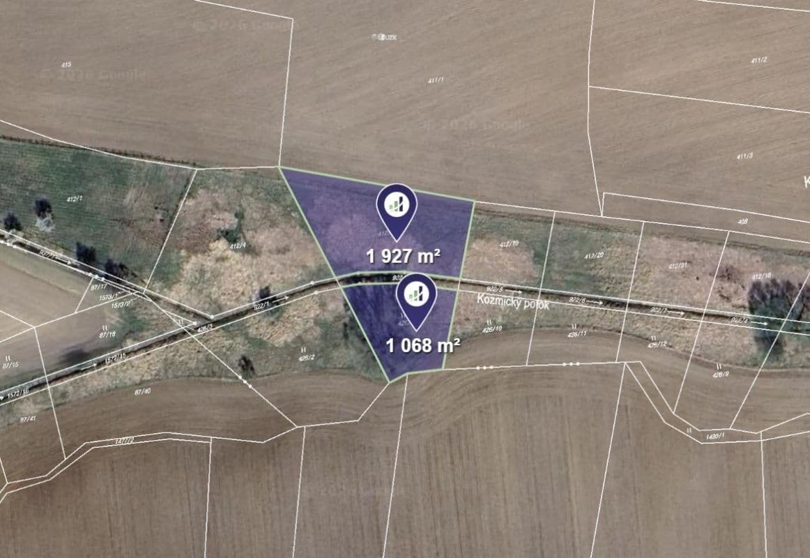 Prodej pozemku 11.254 m², Ostředek, Středočeský kraj Prodej pozemku 11.254 m², Ostředek, Středočeský kraj