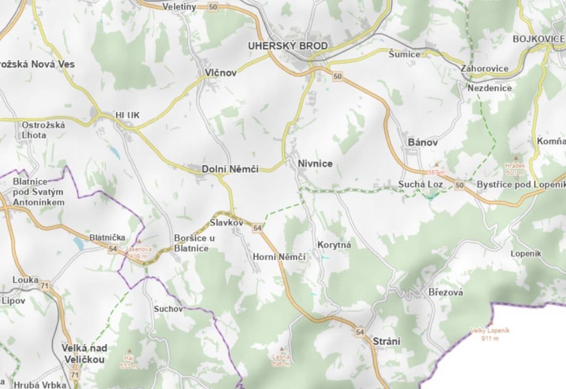 Prodej pozemku 2.594 m², Korytná, Zlínský kraj Prodej pozemku 2.594 m², Korytná, Zlínský kraj