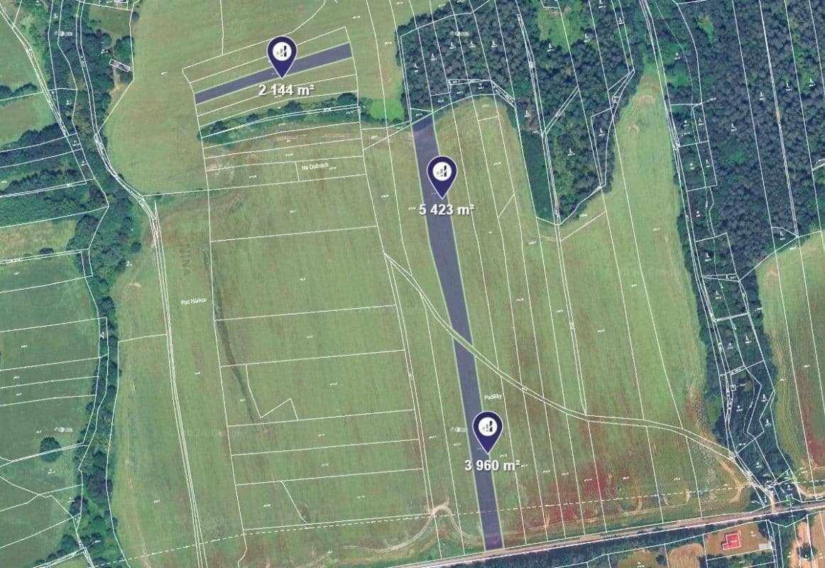 Prodej pozemku 11.527 m², Nová Ves, Jihočeský kraj Prodej pozemku 11.527 m², Nová Ves, Jihočeský kraj