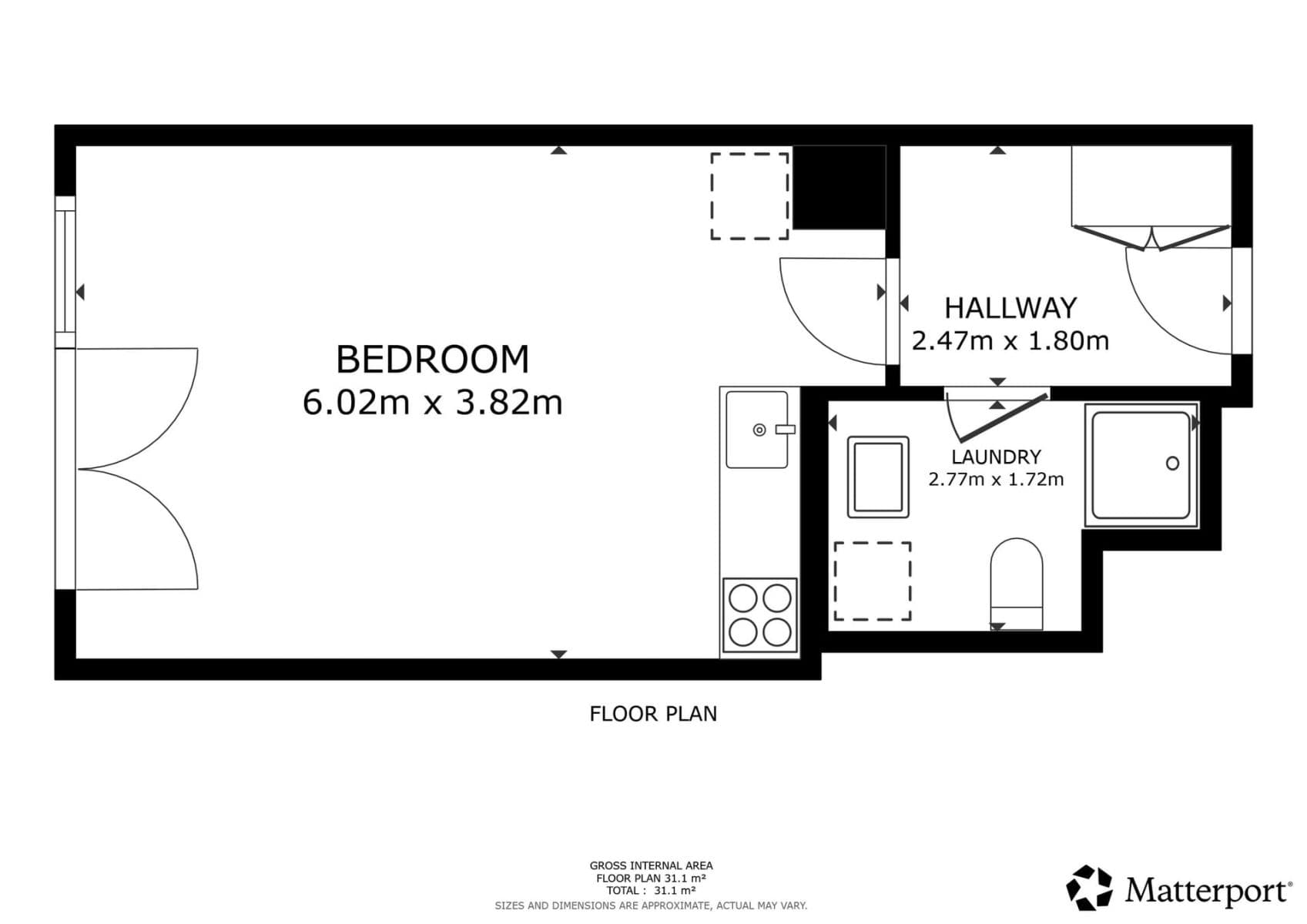 Pronájem bytu 1+kk 30 m², Poděbradská, Praha, Praha Pronájem bytu 1+kk 30 m², Poděbradská, Praha, Praha