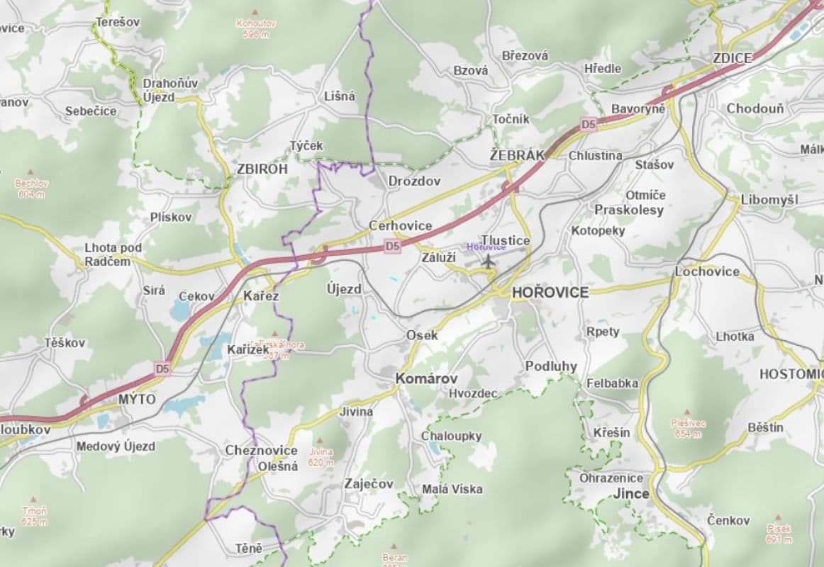 Prodej pozemku 7.052 m², Újezd, Středočeský kraj Prodej pozemku 7.052 m², Újezd, Středočeský kraj
