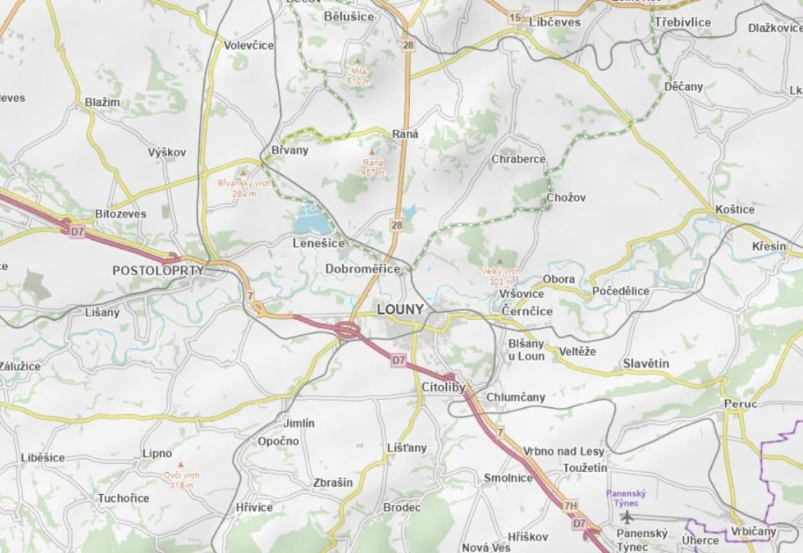 Prodej pozemku 20.957 m², Louny, Ústecký kraj Prodej pozemku 20.957 m², Louny, Ústecký kraj