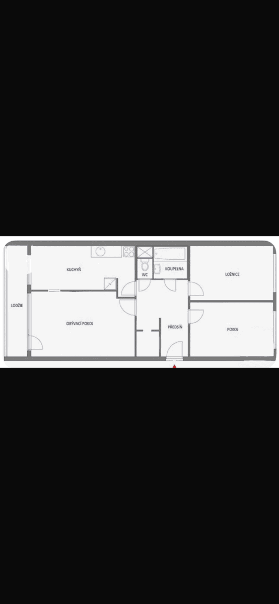 Prodej bytu 3+1 80 m², Ohradní, Praha, Praha Prodej bytu 3+1 80 m², Ohradní, Praha, Praha