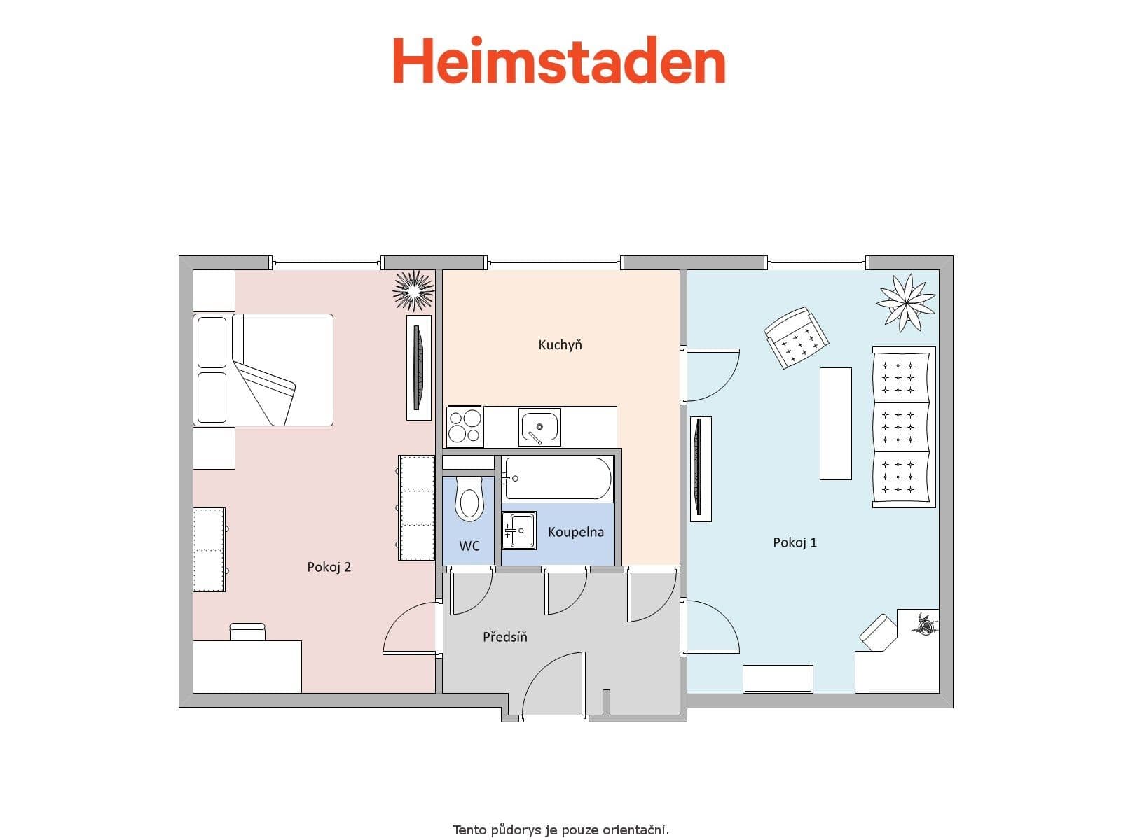 Pronájem bytu 2+1 50 m², Národní třída, Havířov, Moravskoslezský kraj Pronájem bytu 2+1 50 m², Národní třída, Havířov, Moravskoslezský kraj