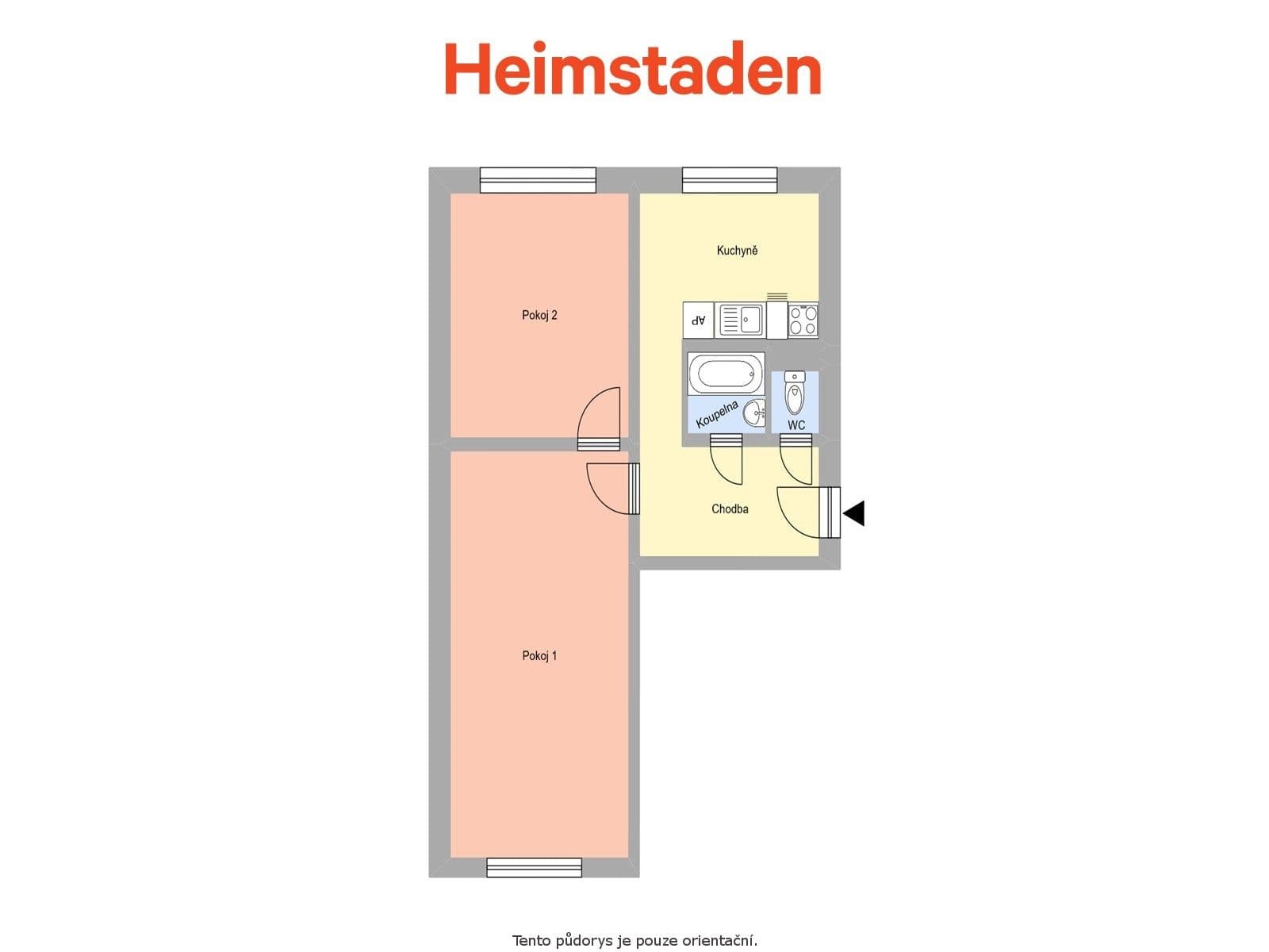 Pronájem bytu 2+1 52 m², Dlouhá třída, Havířov, Moravskoslezský kraj Pronájem bytu 2+1 52 m², Dlouhá třída, Havířov, Moravskoslezský kraj