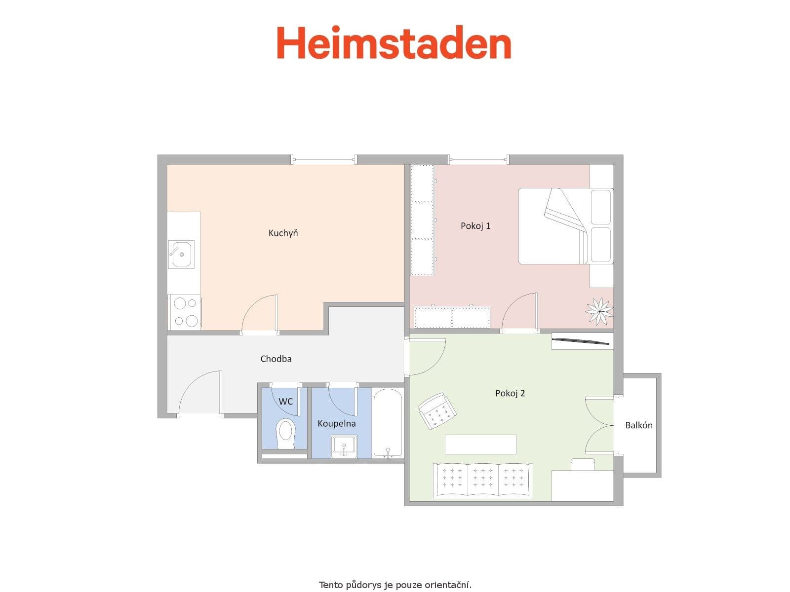 Pronájem bytu 2+1 56 m², Slovenského národního povstání, Havířov, Moravskoslezský kraj Pronájem bytu 2+1 56 m², Slovenského národního povstání, Havířov, Moravskoslezský kraj