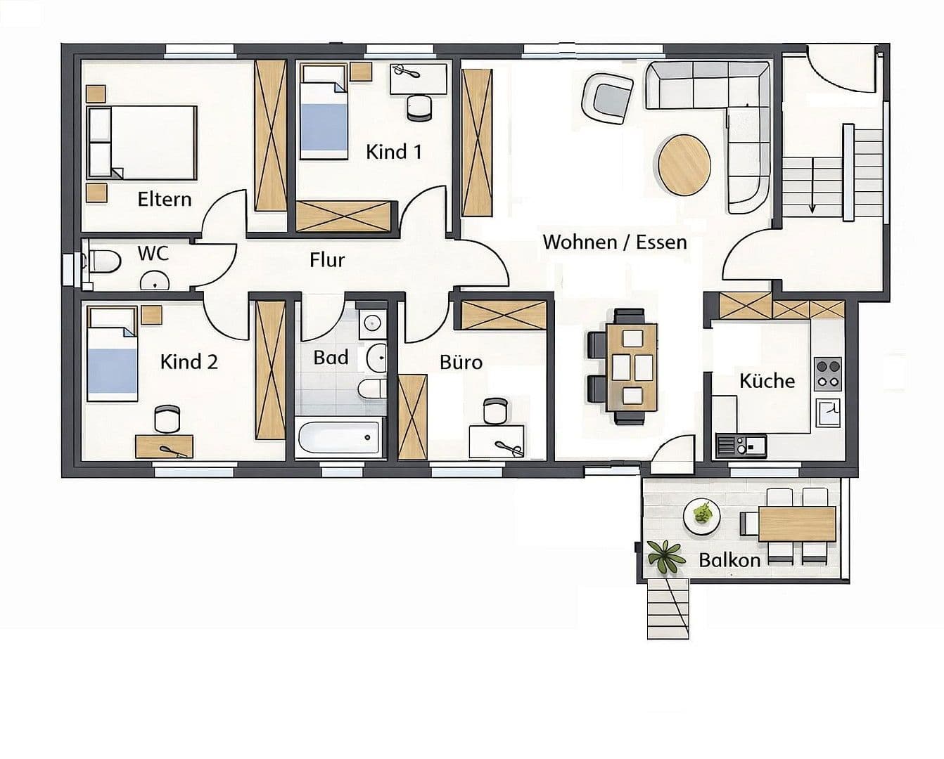 Prodej bytu 5+1 112 m², Ostfildern, Bádensko-Württembersko Prodej bytu 5+1 112 m², Ostfildern, Bádensko-Württembersko