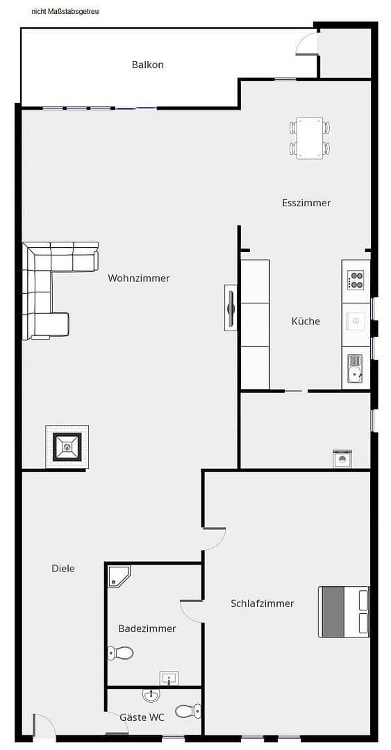 Prodej bytu 2+kk 79 m², Leverkusen, Severní Porýní-Vestfálsko Prodej bytu 2+kk 79 m², Leverkusen, Severní Porýní-Vestfálsko