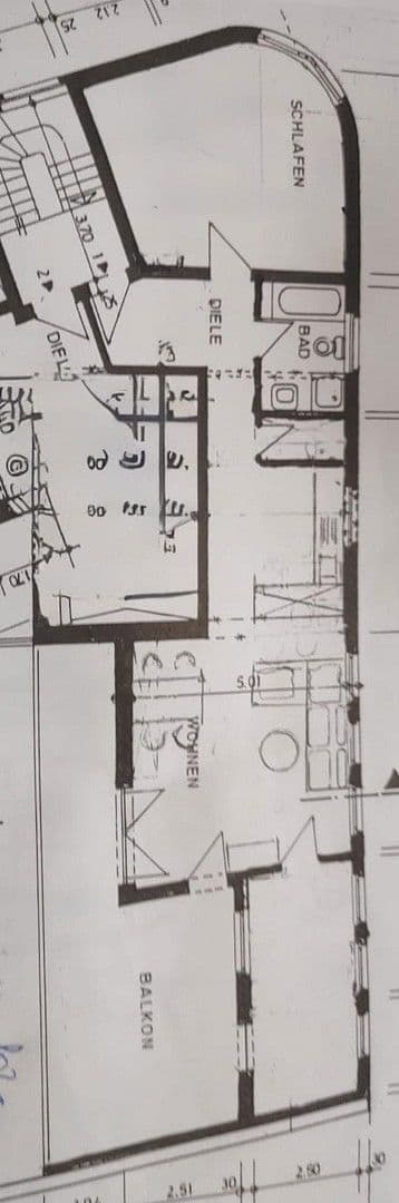 Pronájem bytu 3+1 92 m², Köln, Severní Porýní-Vestfálsko Pronájem bytu 3+1 92 m², Köln, Severní Porýní-Vestfálsko