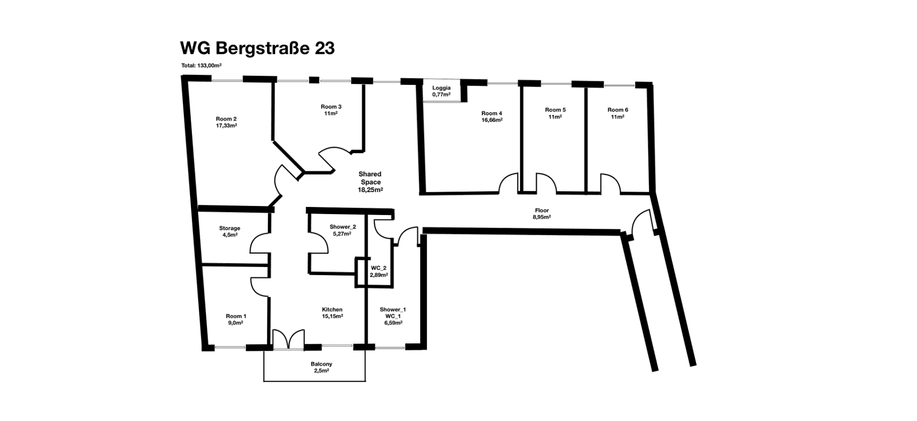 Pronájem bytu 11 m², Bergstraße 23, Augsburg, Bavorsko Pronájem bytu 11 m², Bergstraße 23, Augsburg, Bavorsko