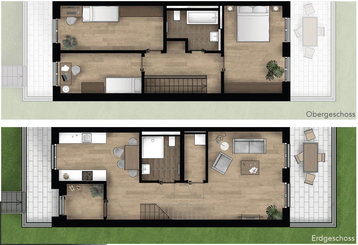 Pronájem bytu 3+1 84 m², Kleine Gasse 1-3, Schorfheide, Braniborsko Pronájem bytu 3+1 84 m², Kleine Gasse 1-3, Schorfheide, Braniborsko