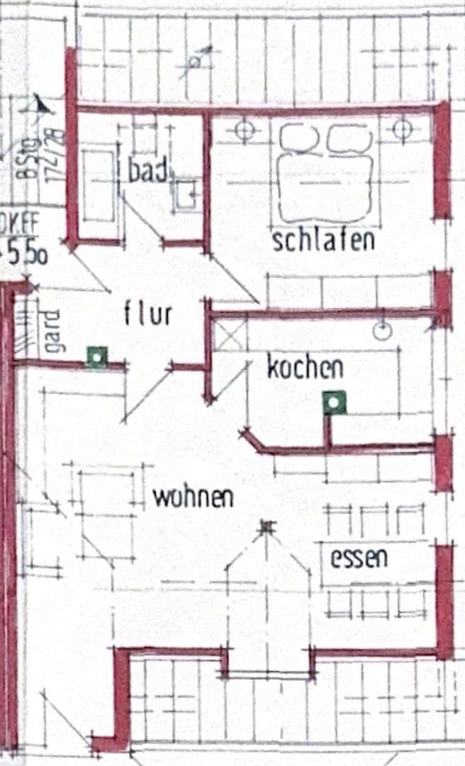 Pronájem bytu 2+1 67 m², Aschaffenburg, Bavorsko Pronájem bytu 2+1 67 m², Aschaffenburg, Bavorsko