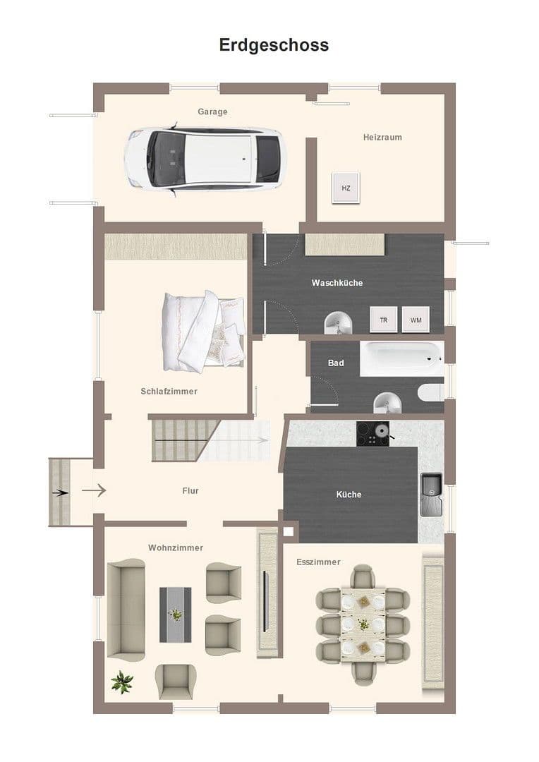 Prodej domu 165 m², pozemek 690 m², Horgau, Bavorsko Prodej domu 165 m², pozemek 690 m², Horgau, Bavorsko