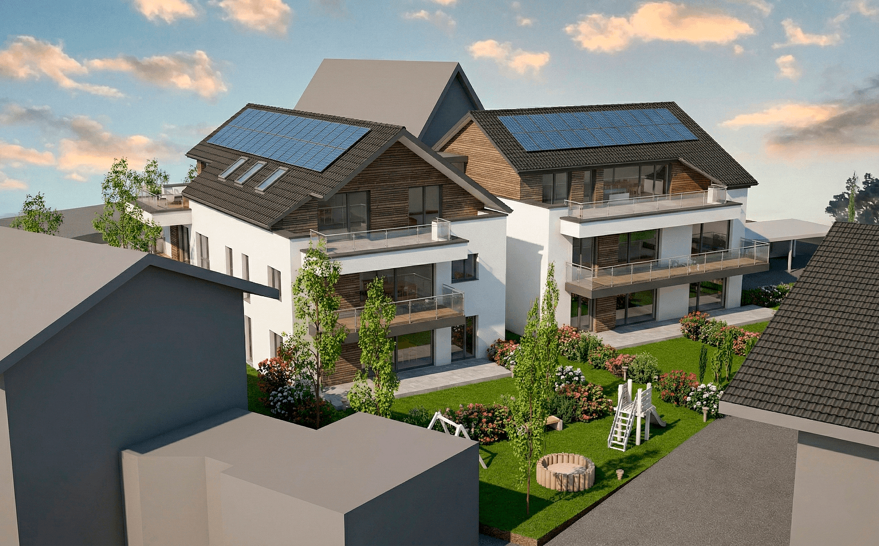 Prodej bytu 2+1 65 m², Seekirchnerstrasse, Obertrum, Salcbursko Prodej bytu 2+1 65 m², Seekirchnerstrasse, Obertrum, Salcbursko