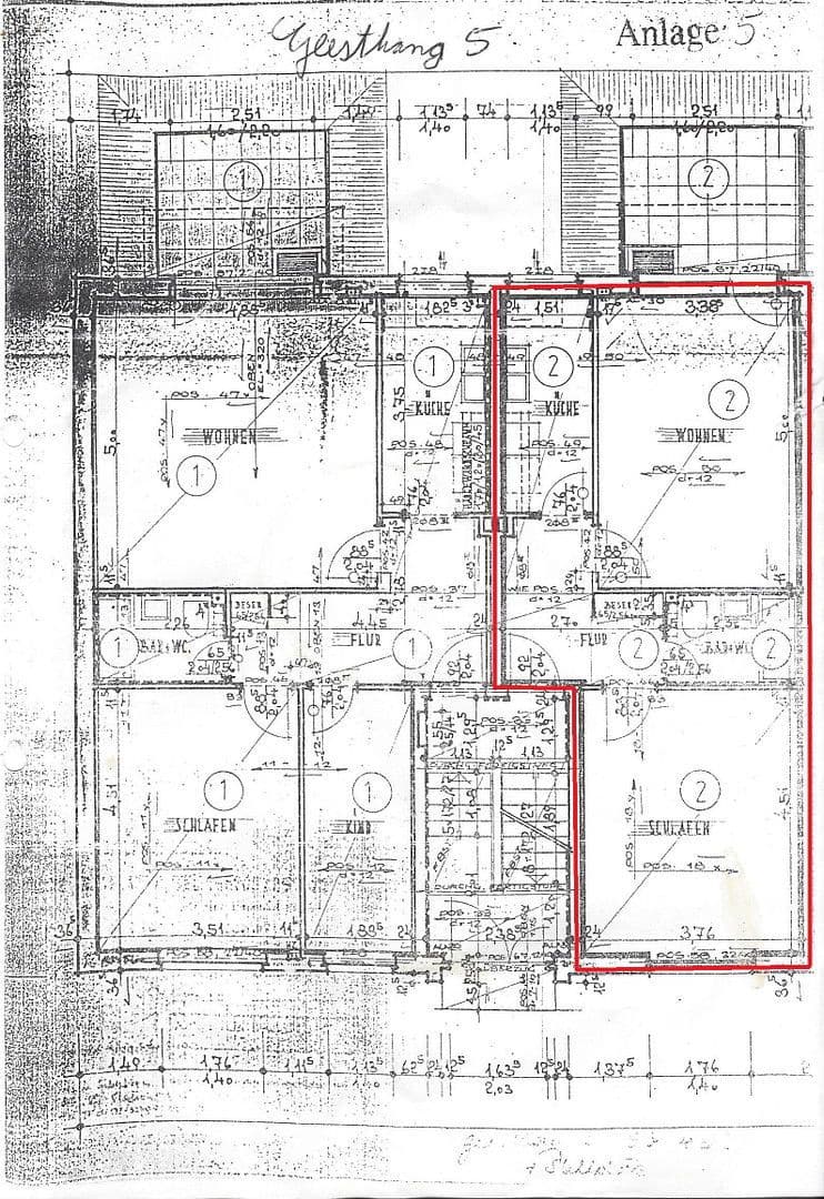 Prodej bytu 2+1 52 m², Geesthang 3, Hamburg, Hamburg Prodej bytu 2+1 52 m², Geesthang 3, Hamburg, Hamburg