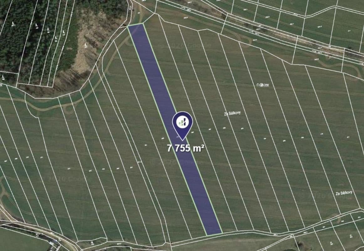 Prodej pozemku 7.755 m², Mladá Vožice, Jihočeský kraj Prodej pozemku 7.755 m², Mladá Vožice, Jihočeský kraj