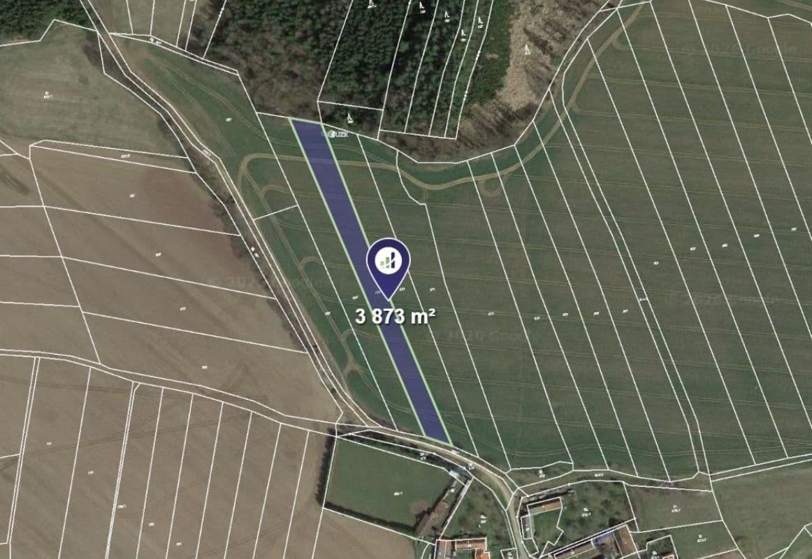 Prodej pozemku 3.873 m², Mladá Vožice, Jihočeský kraj Prodej pozemku 3.873 m², Mladá Vožice, Jihočeský kraj