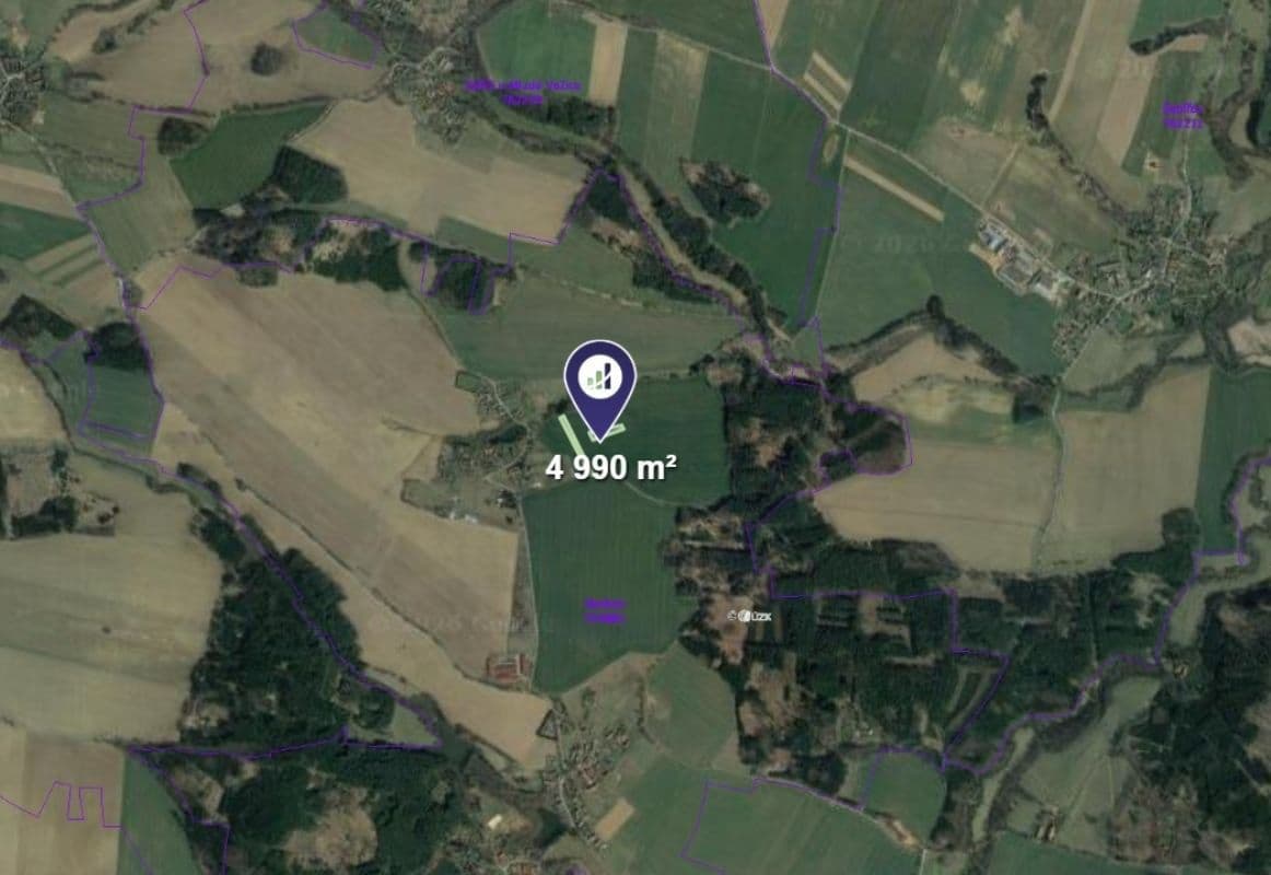 Prodej pozemku 4.990 m², Mladá Vožice, Jihočeský kraj Prodej pozemku 4.990 m², Mladá Vožice, Jihočeský kraj