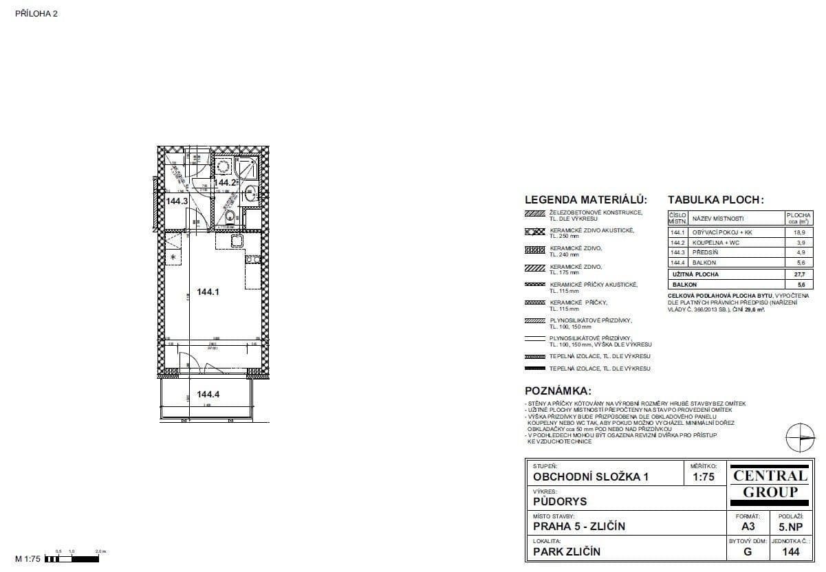 Pronájem bytu 1+kk 30 m², U Radosti, Praha, Praha Pronájem bytu 1+kk 30 m², U Radosti, Praha, Praha