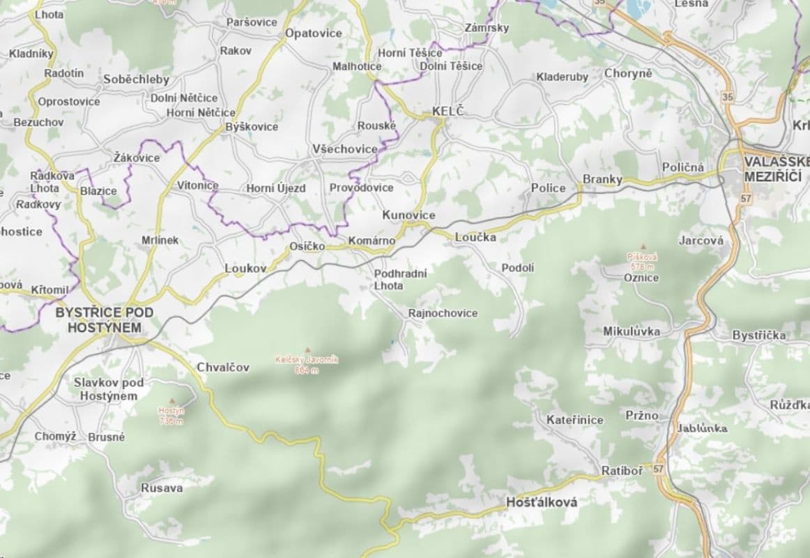 Prodej pozemku 3.752 m², Rajnochovice, Zlínský kraj Prodej pozemku 3.752 m², Rajnochovice, Zlínský kraj