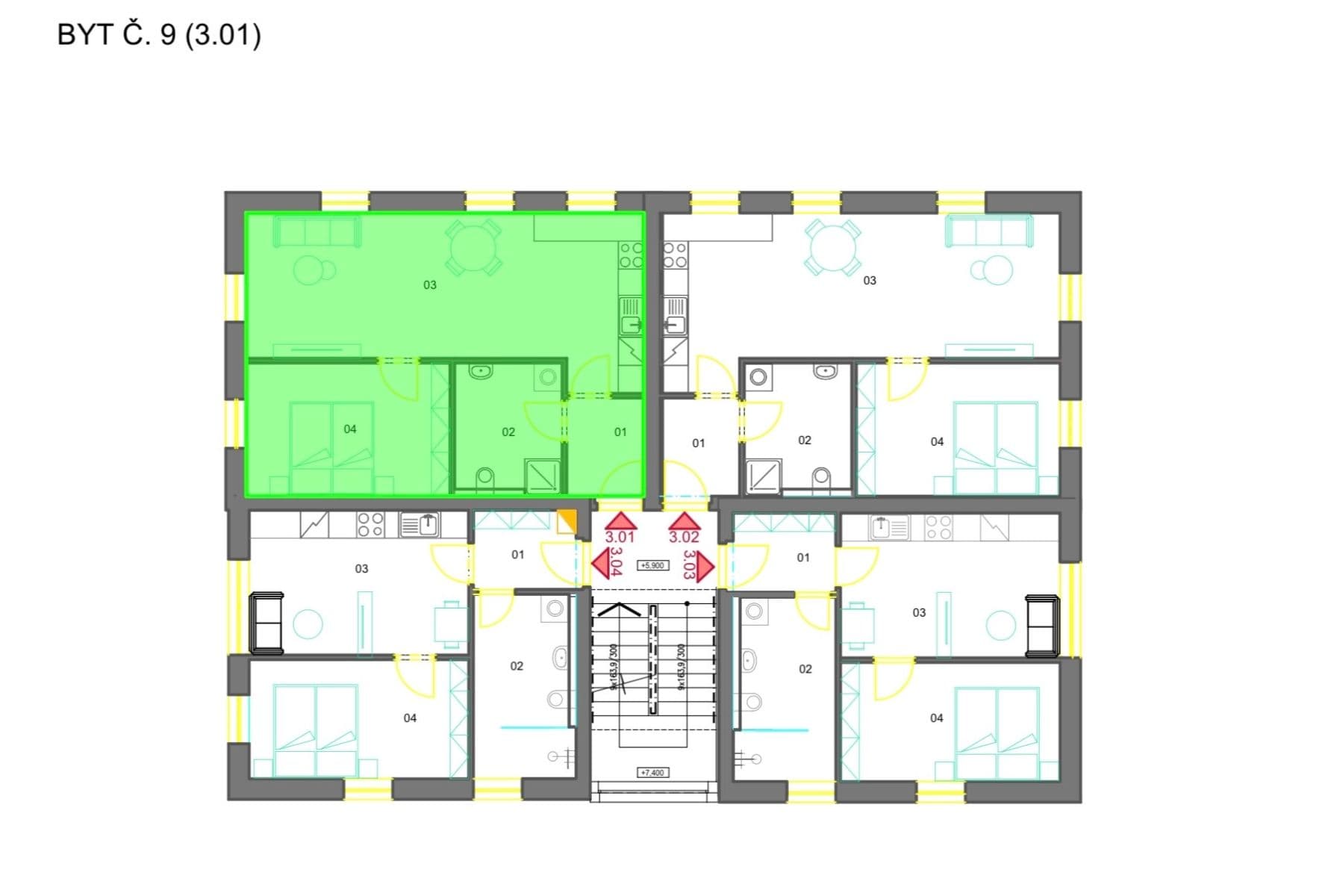 Pronájem bytu 2+kk 55 m², Smetanova, Hořovice, Středočeský kraj Pronájem bytu 2+kk 55 m², Smetanova, Hořovice, Středočeský kraj