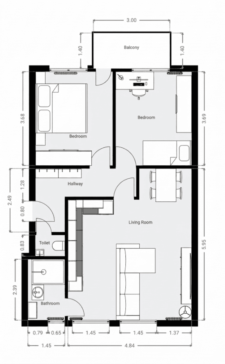 Prodej bytu 3+kk 64 m², Jánošíkova, Hradec Králové, Královéhradecký kraj Prodej bytu 3+kk 64 m², Jánošíkova, Hradec Králové, Královéhradecký kraj